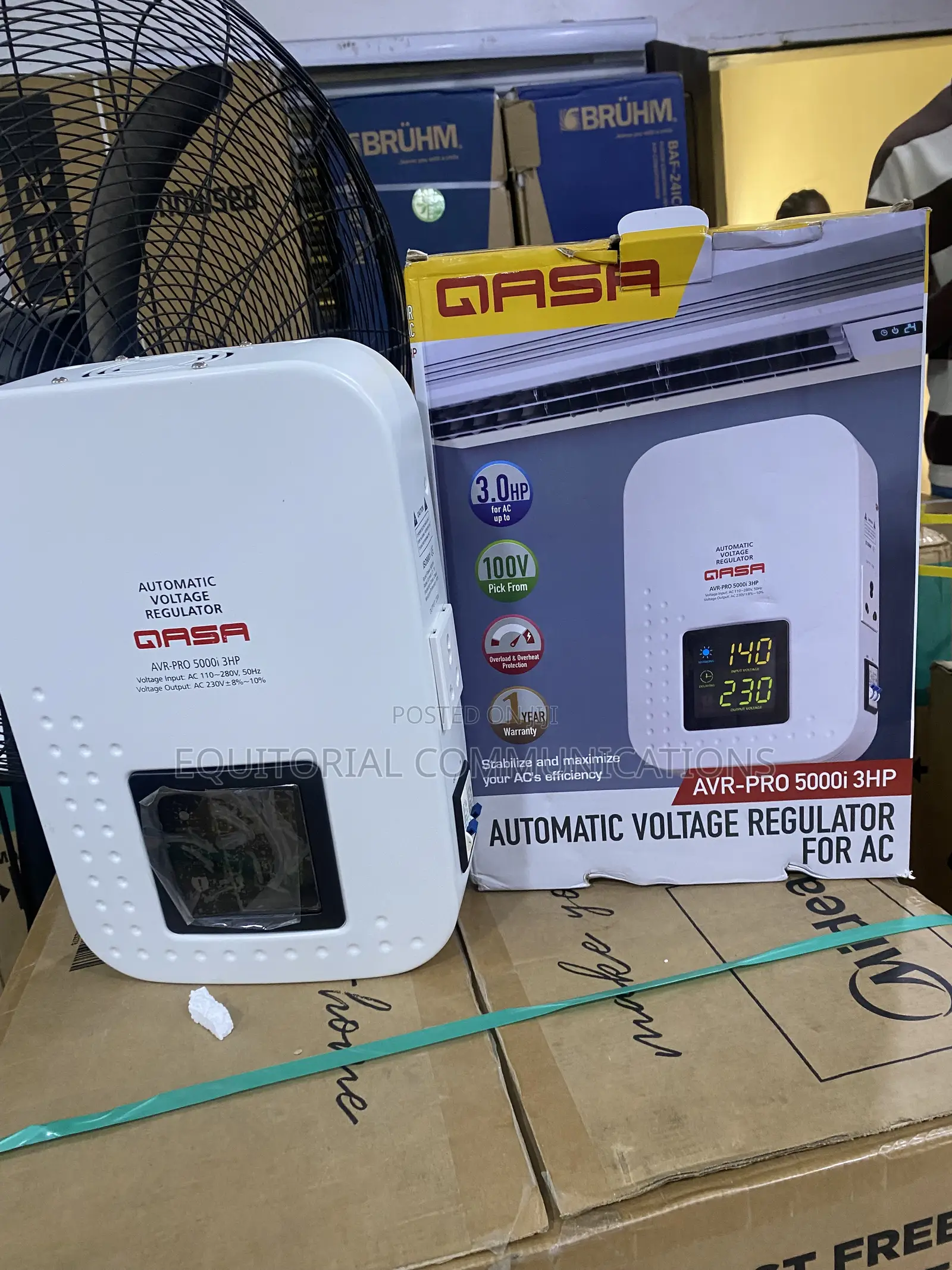 Qasa 5000W Unstable Power Supply Stabilizer