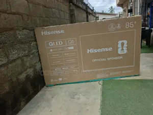 Hisense 85-Inch QLED Smart TV – Cinematic Picture at Home