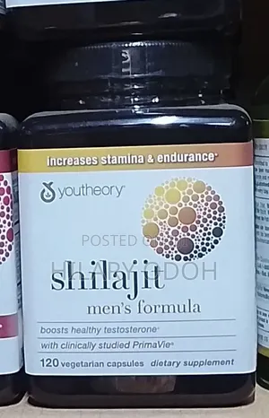 Youtheory Shilajit Men's Formula 120 Vegetarian Capsules