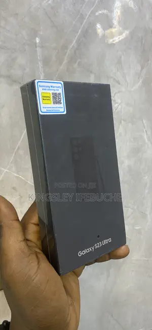 New Samsung Galaxy S23 Ultra 256 GB Black