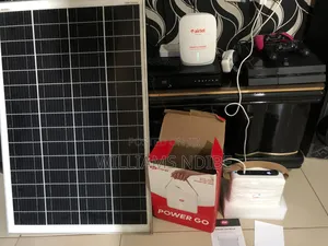 Newly Bought Itel Power Go and Solar Panels