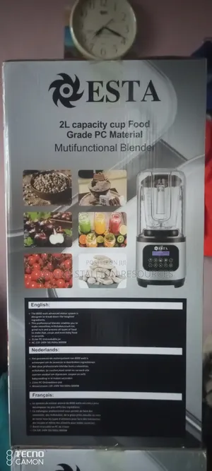 Esta Heavy Duty Blender – Commercial/Industrial Automatic Blender
