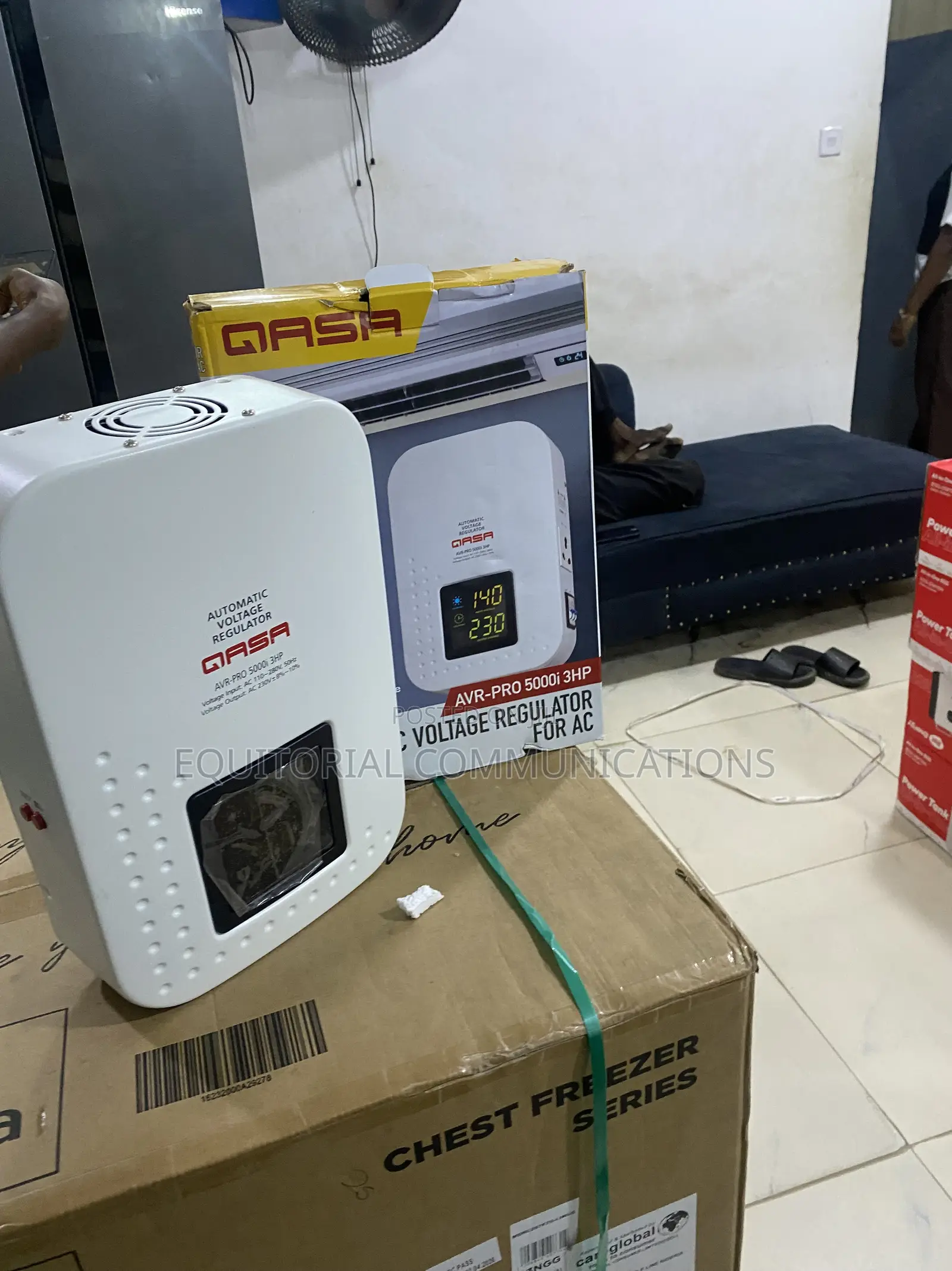 Qasa AVR-PRO 5000W — 5KW Automatic Voltage Stabilizer