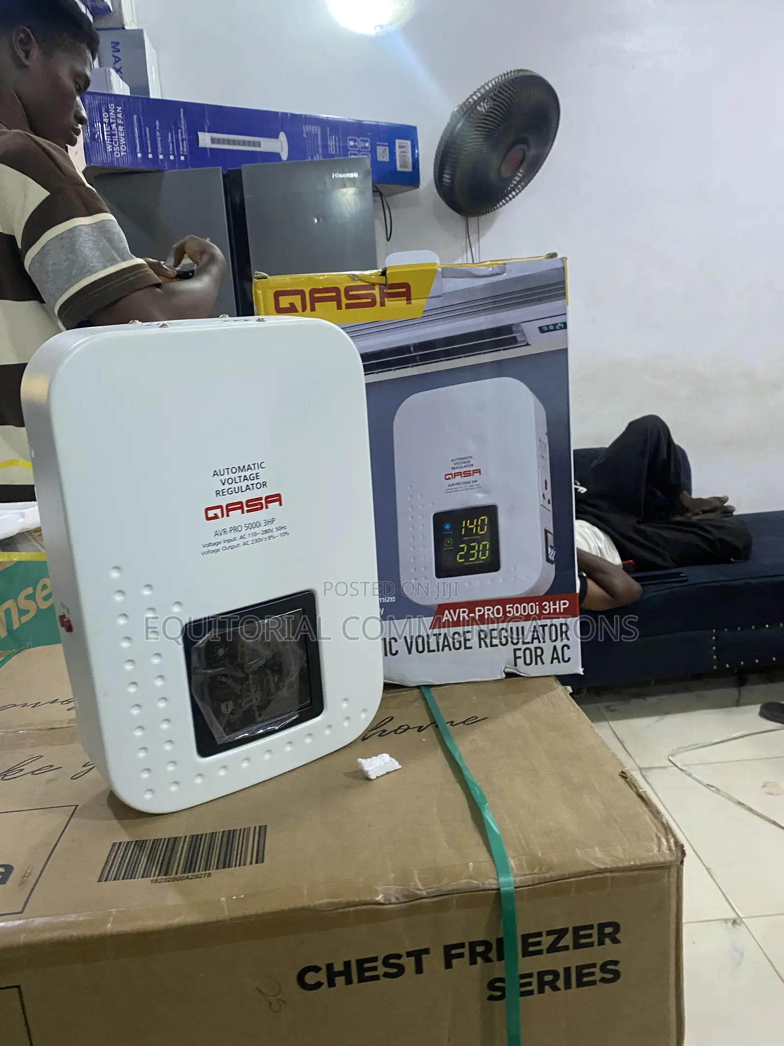Qasa AVR-PRO 5000W Automatic Voltage Stabilizer