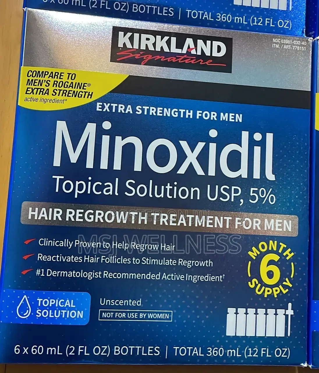 Original Kirkland Minoxidil