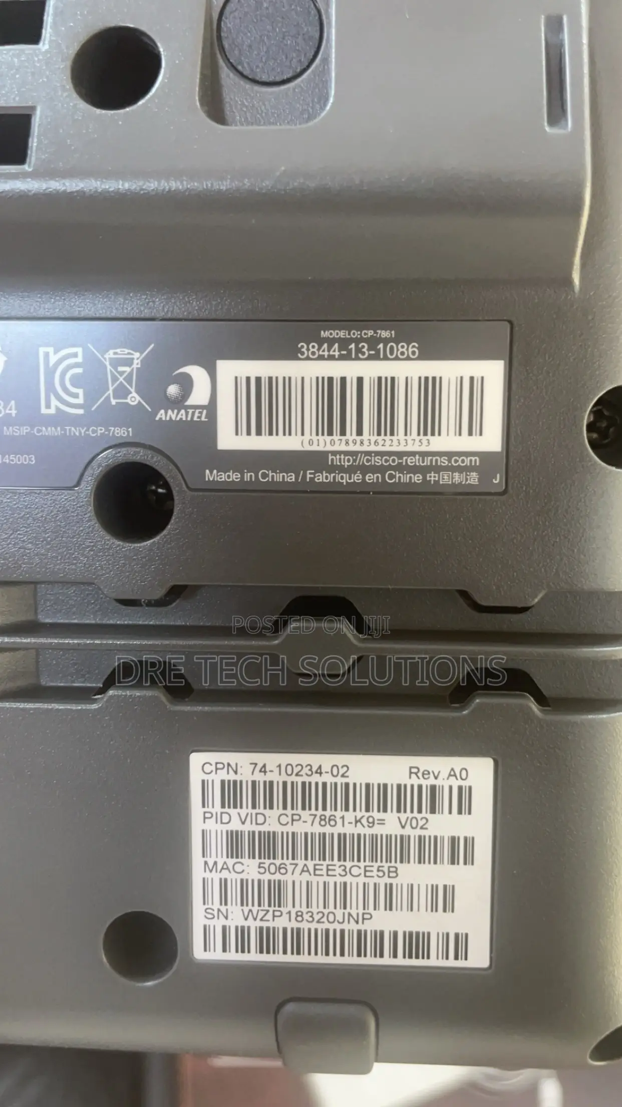 Cisco 7861 Ip Intercom Phone