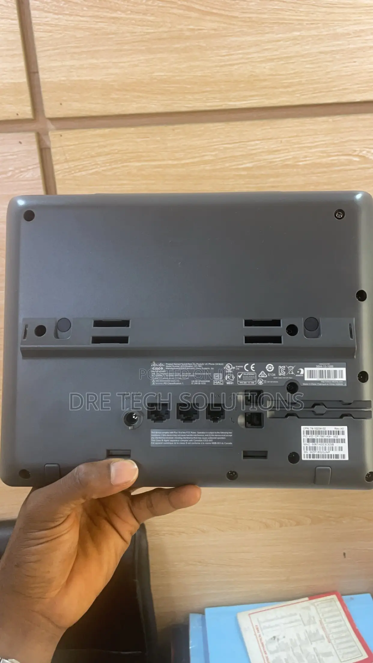 Cisco 7861 Ip Intercom Phone