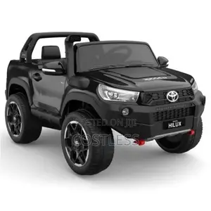 Black Toyota Hilux Children Car With Video Player