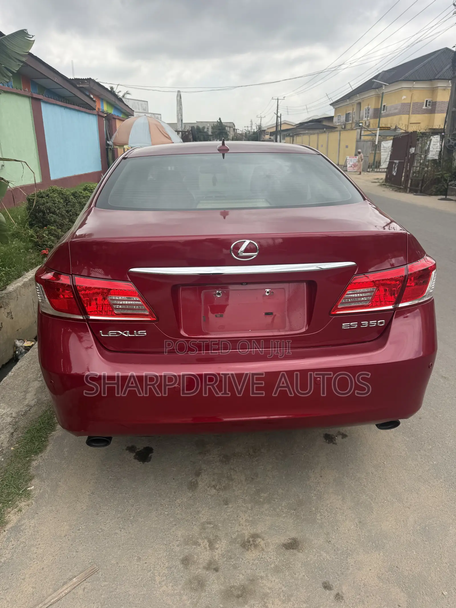 Lexus ES 350 2010 Red