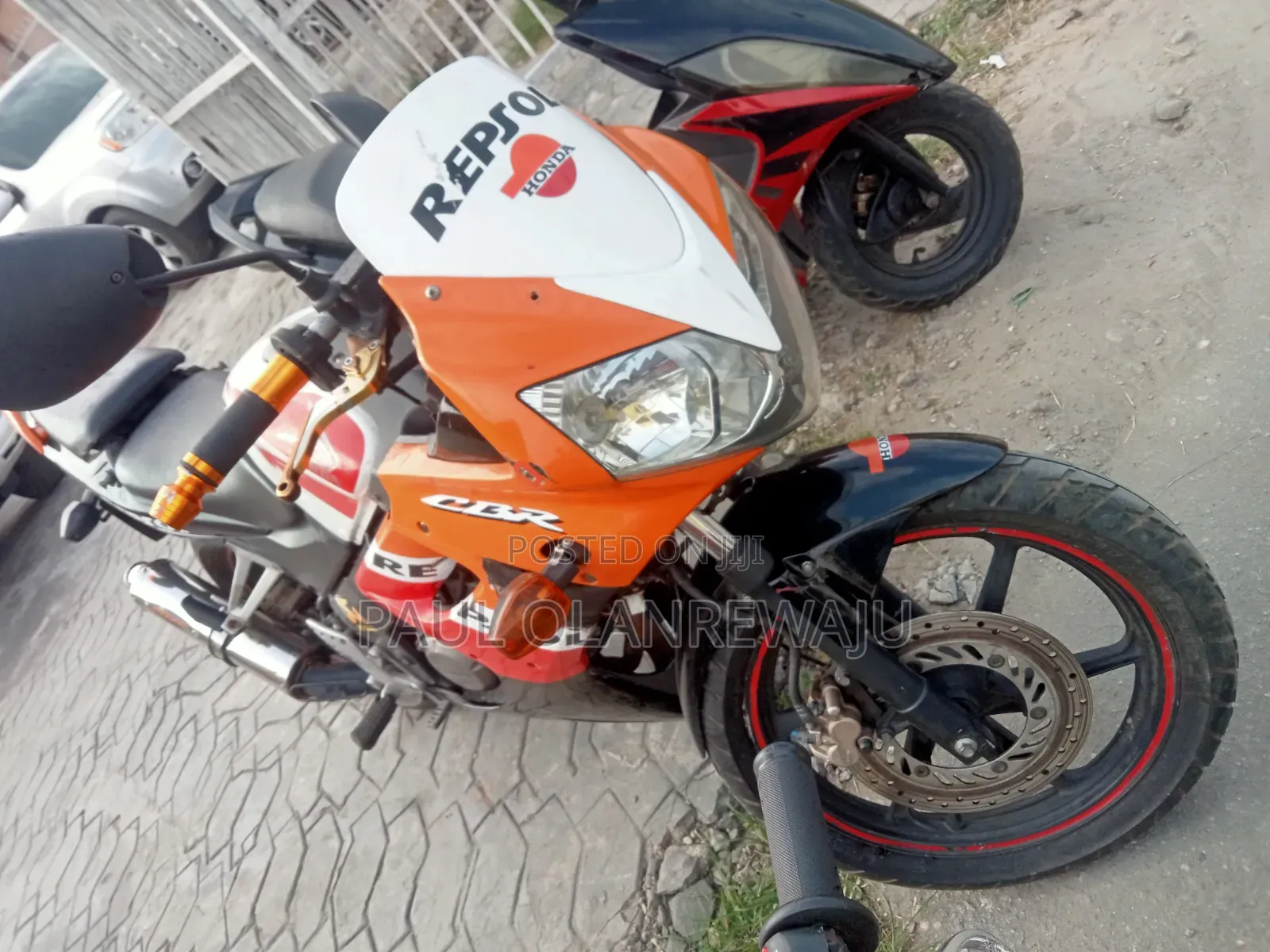 Honda CBR 2014 Orange