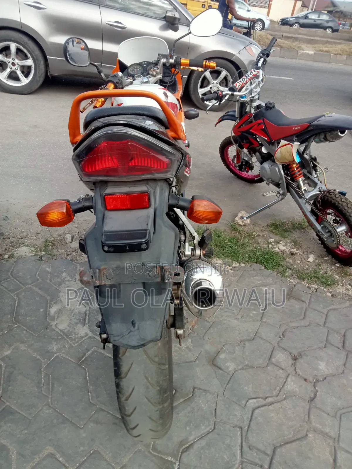 Honda CBR 2014 Orange