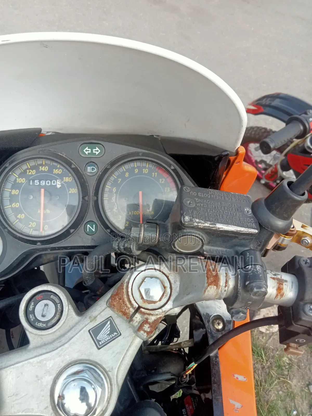 Honda CBR 2014 Orange