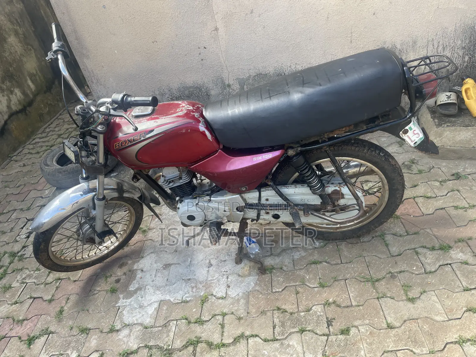 Bajaj Boxer 2024 Red