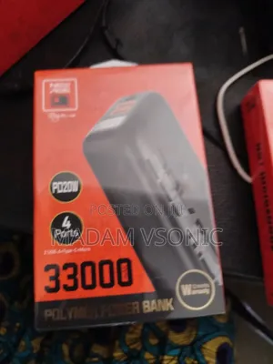 New Age 33000 Mah Polymer Powerbank