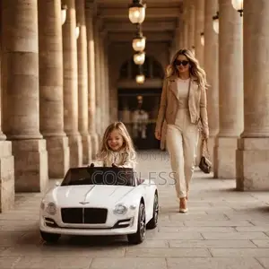 Luxury Bentley-Style Kids Electric Ride-on Car-1-3 Years