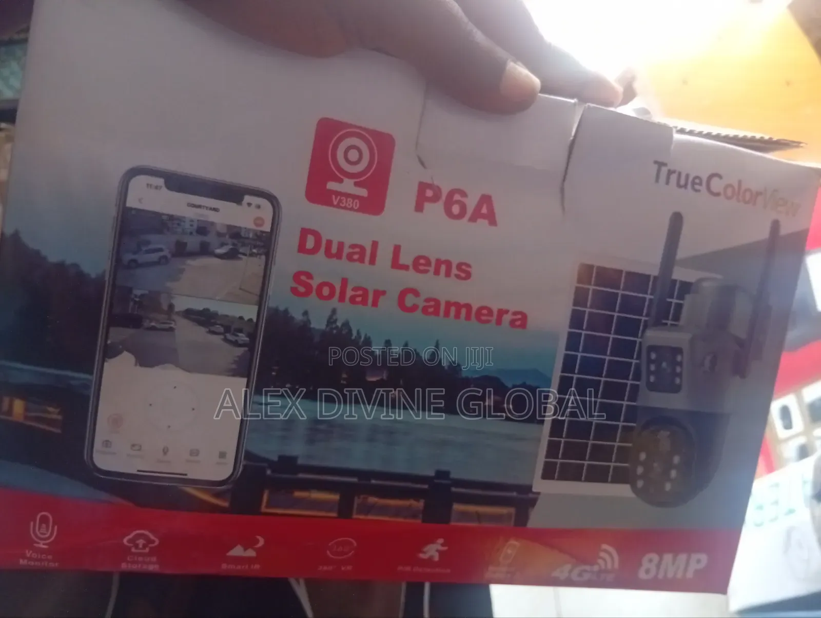 Dual Lens Solar Camera