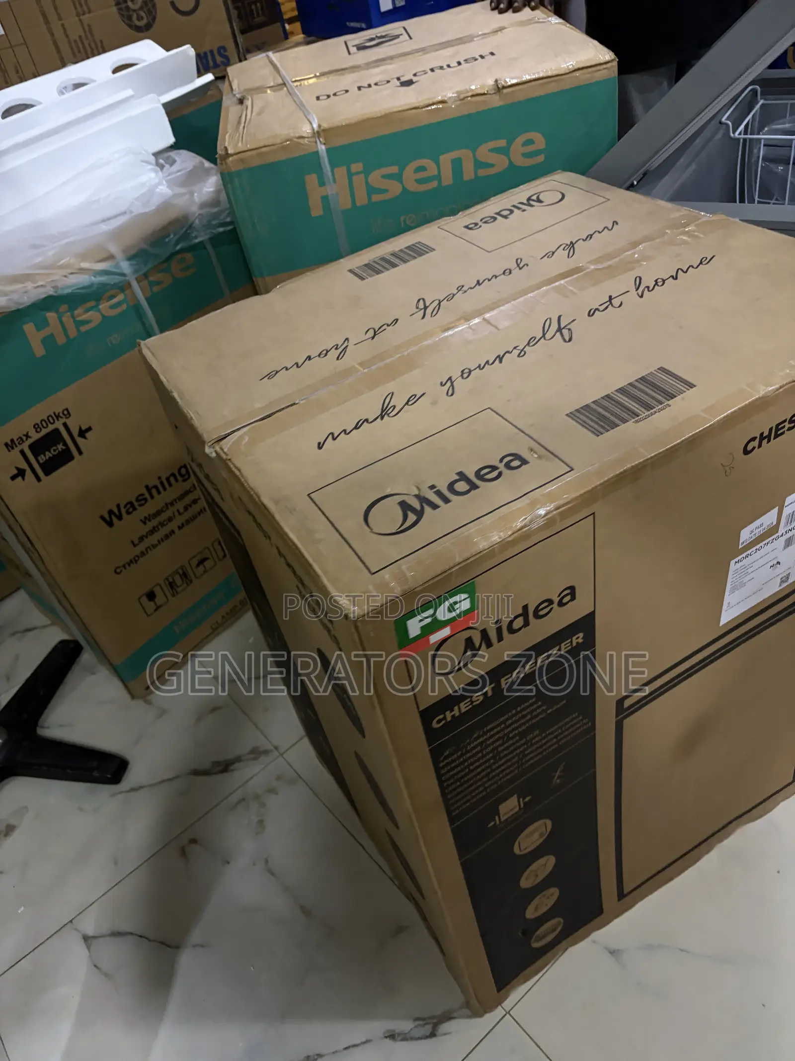 Midea 142L Chest Freezer With Lock