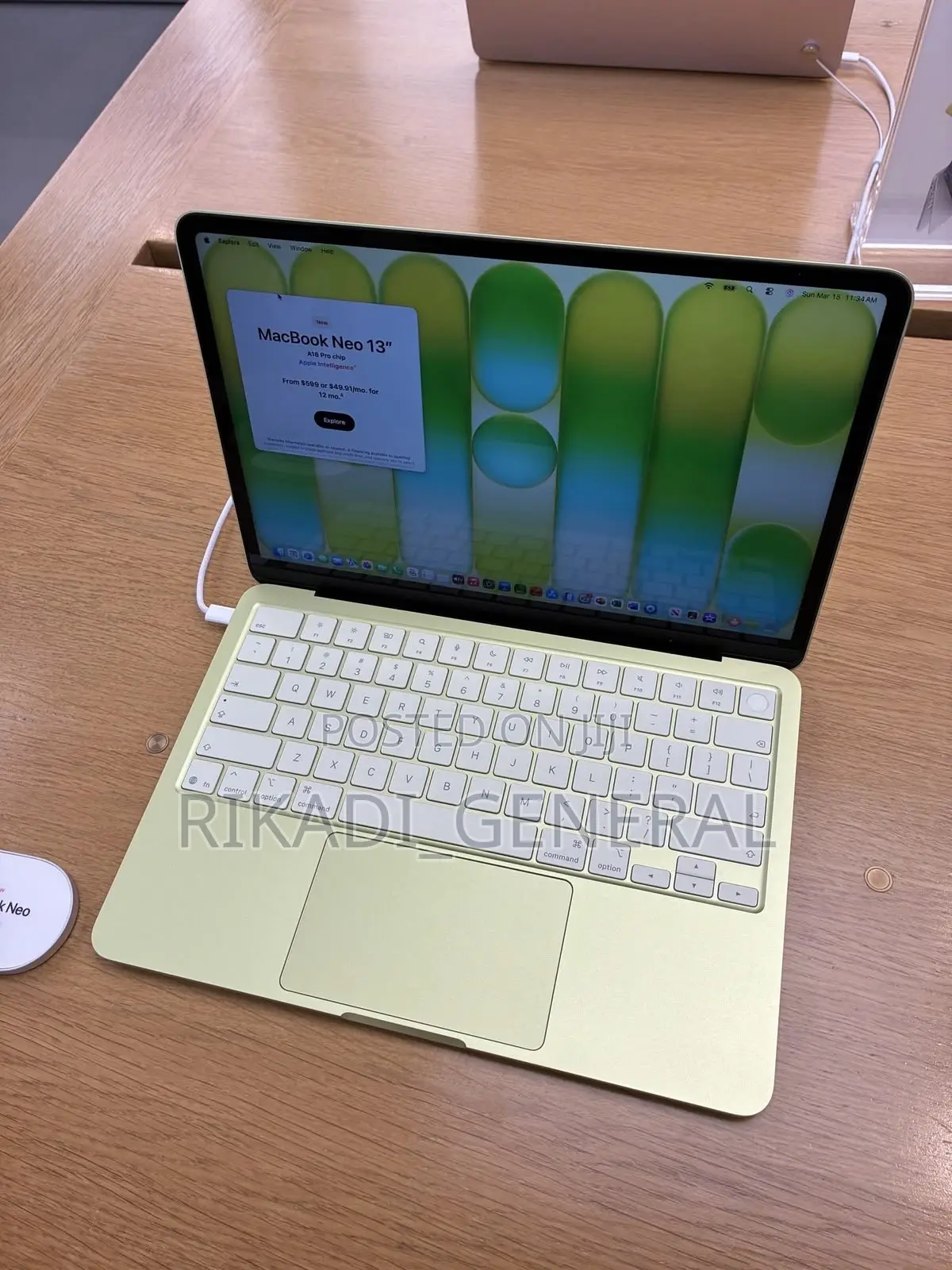 Laptop Apple MacBook Neo 2026 8GB SSD 512GB