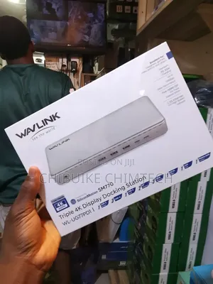 Wavlink Sm770 Triple 4k Display Docking Station