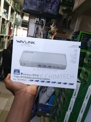 Wavlink Sm770 Triple 4k Display Docking Station