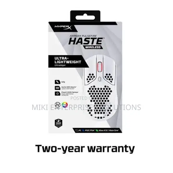 Hyperx Pulsefire Haste Wireless Ultra LightWeight
