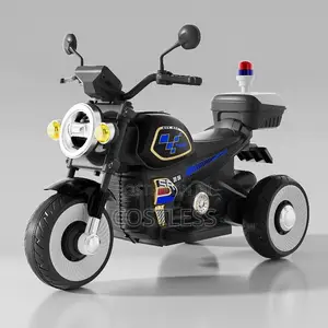 2-6 Years Kids Police Motorcycle Electric Ride-on Bike