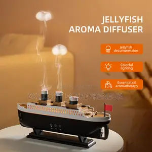 Titanic Ship Model Air Humidifier and Essential Oil Diffuser