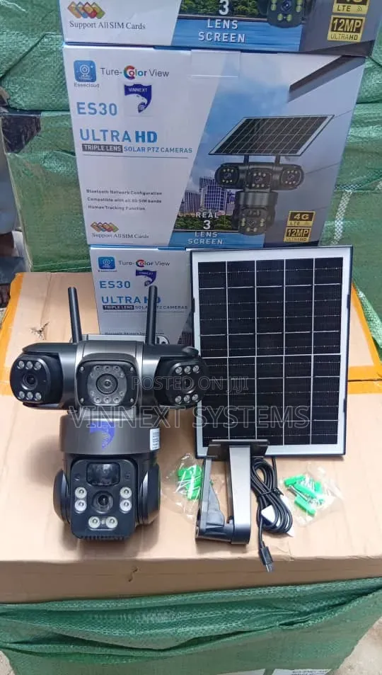 Solar Triple Lens Camera