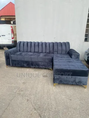 Brand New Top Quality Full Padded L Shape Section Sofa With Single