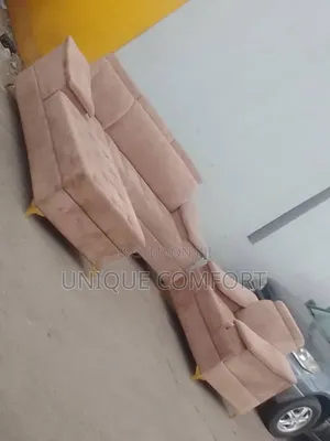 Top Quality Full Padded Sturdy L Shape Sofa With Single