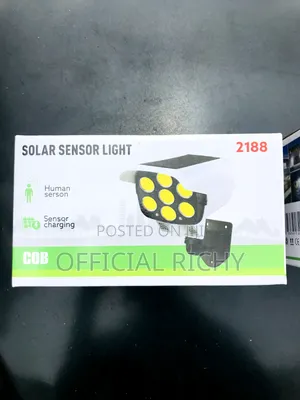 For Sale Brand New Solar Sensor Light