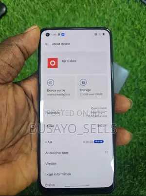 OnePlus Nord N20 5G 128 GB Gray