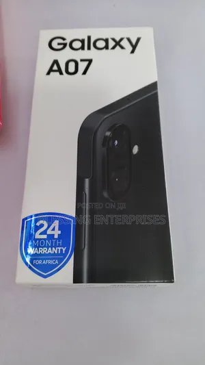 New Samsung Galaxy A07 4G 128 GB Black