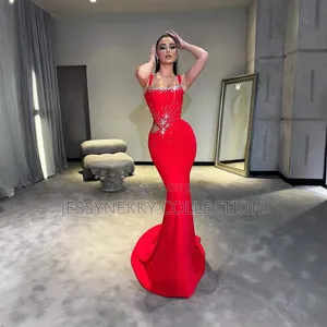 Quality Luxurious Ladies Bandage Dress With Rihnostone