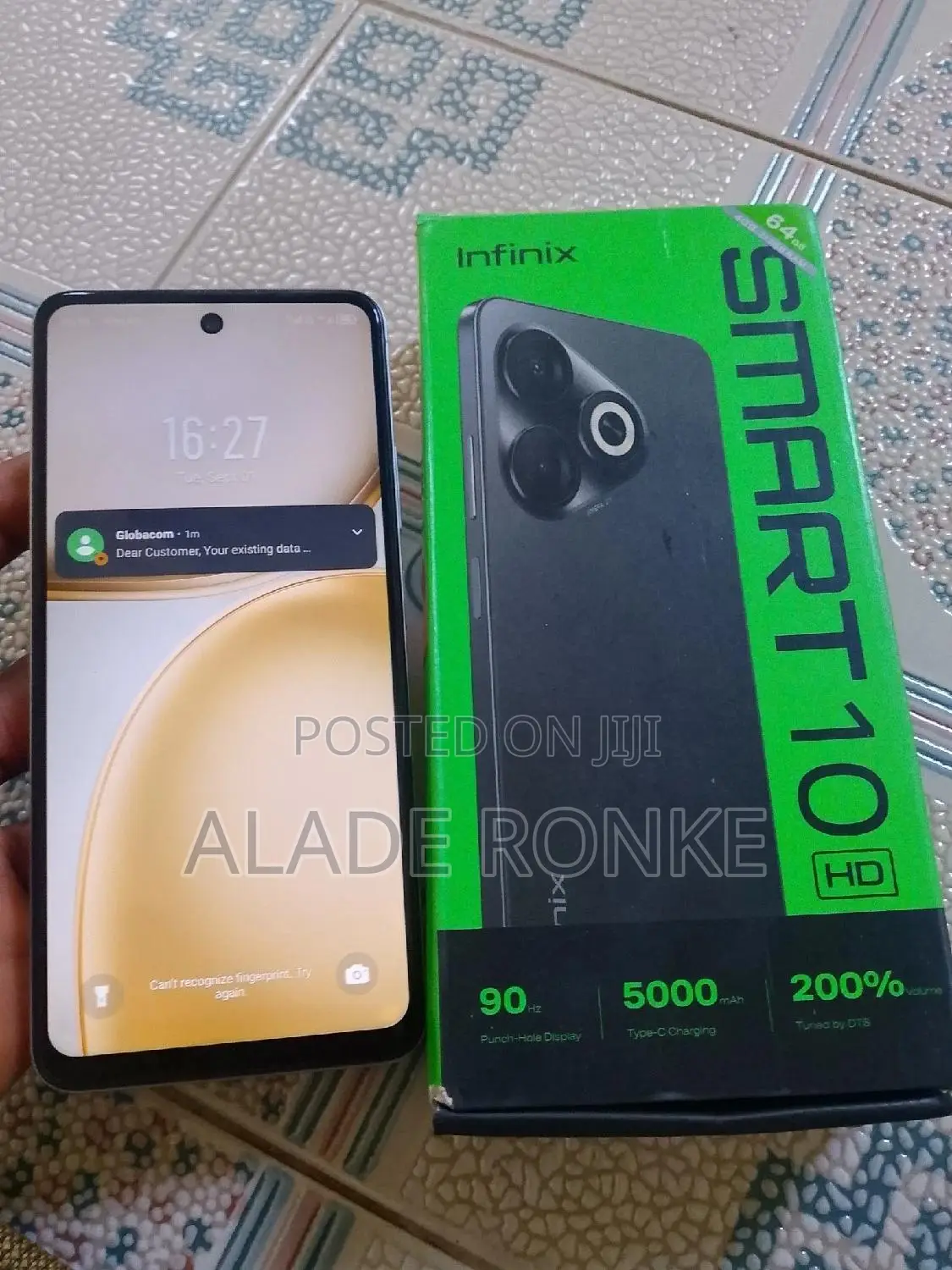 Infinix Smart 10 HD 64 GB Silver