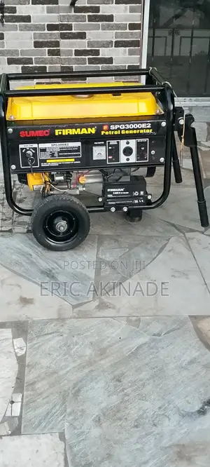 Used Sumec Firman SPG3000 2.5KVA Petrol Generator – Clean & Working