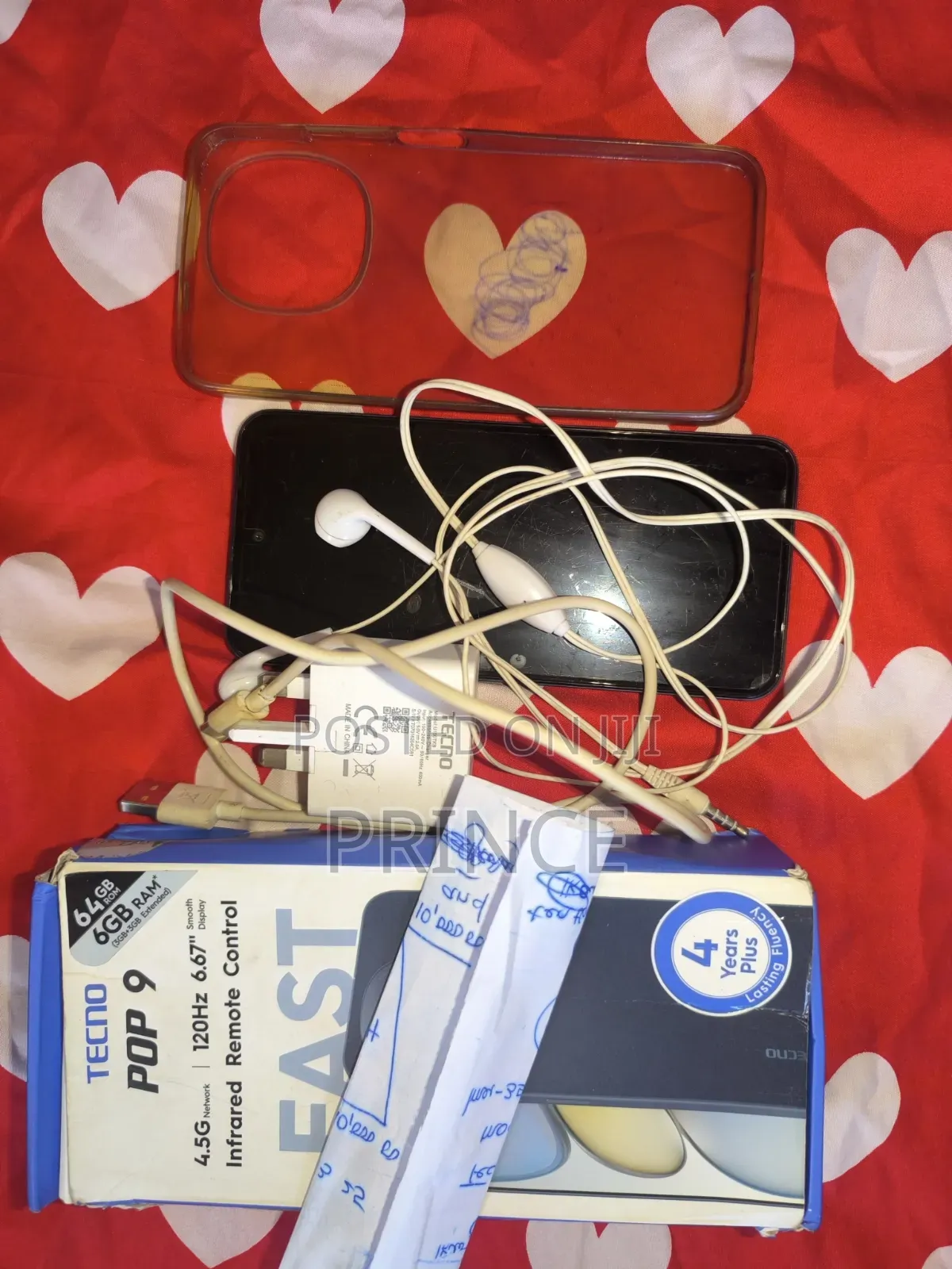 Tecno Pop 9 64 GB Black