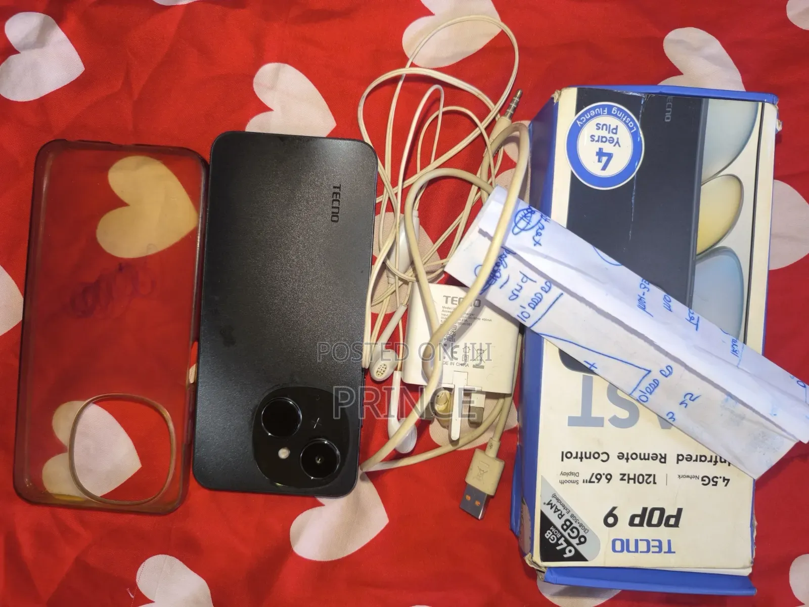 Tecno Pop 9 64 GB Black