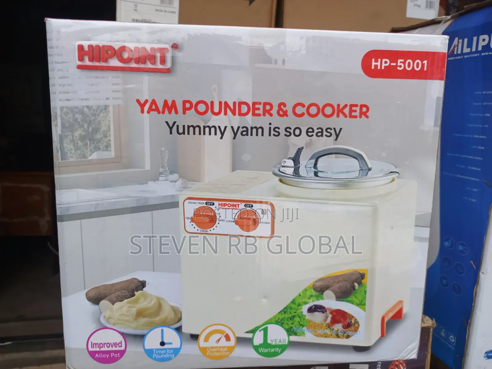 Hipoint Yam Pounder & Cooker | HP-5001