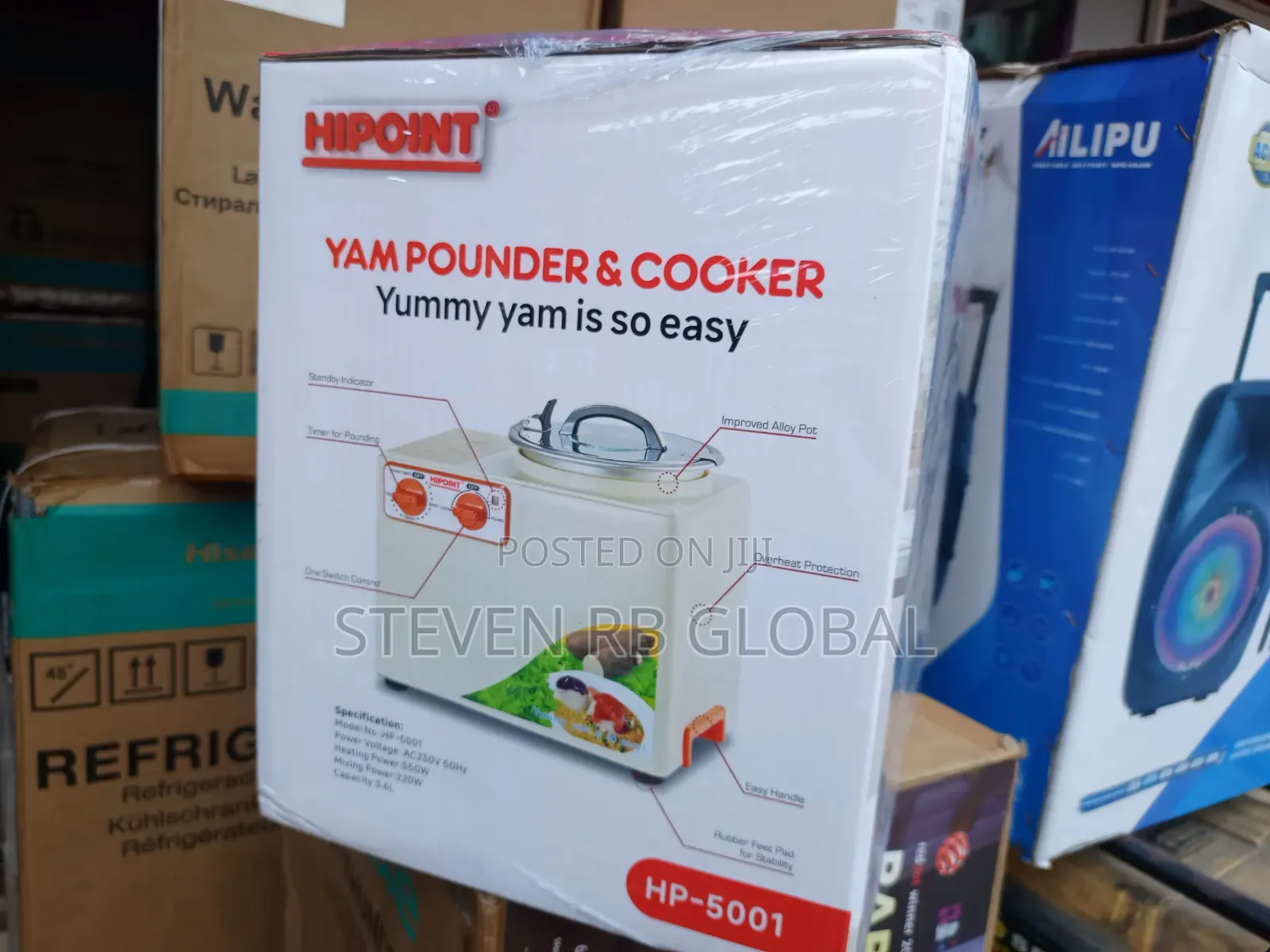 Hipoint Yam Pounder & Cooker | HP-5001