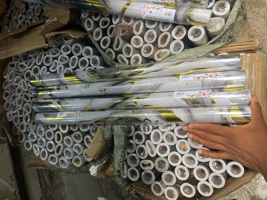Marble Kitchen Sticker – 60cm × 5m
