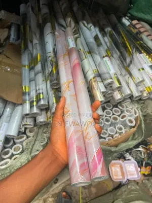 Marble Kitchen Sticker – 60cm × 5m