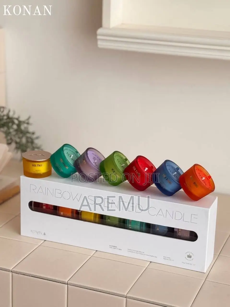 7pcs Scented Candles