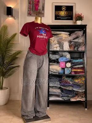Baggy Jean and Basic Top