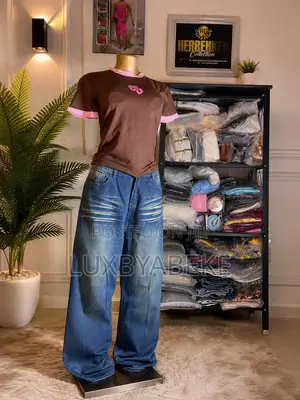 Baggy Jean and Basic Top