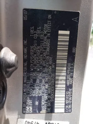 Toyota Sienna 2007 Silver