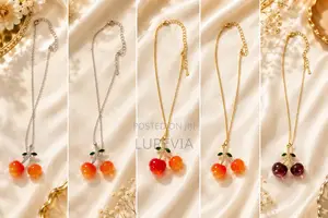 Cherry Pendant Necklaces