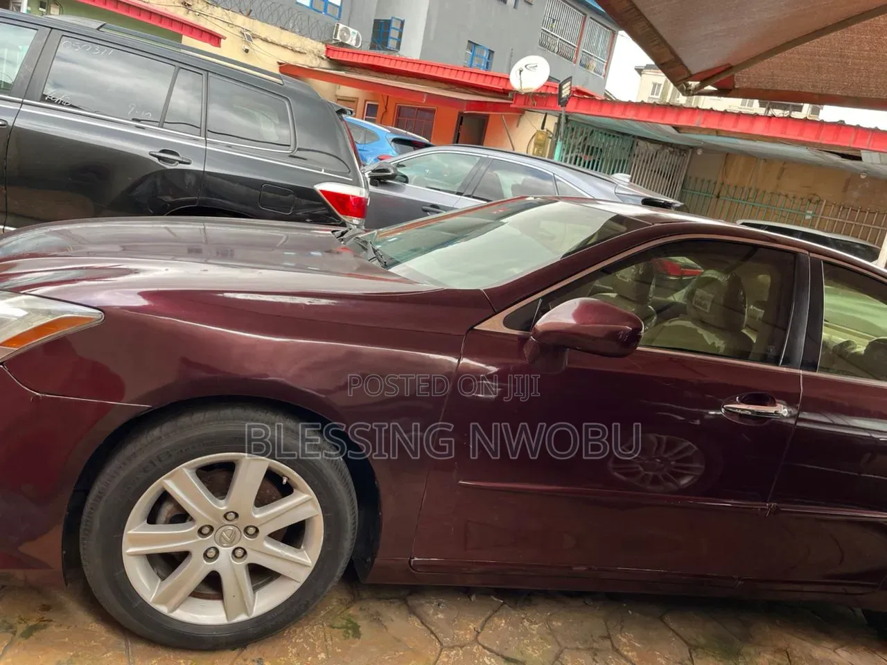 Lexus ES 2014 Red