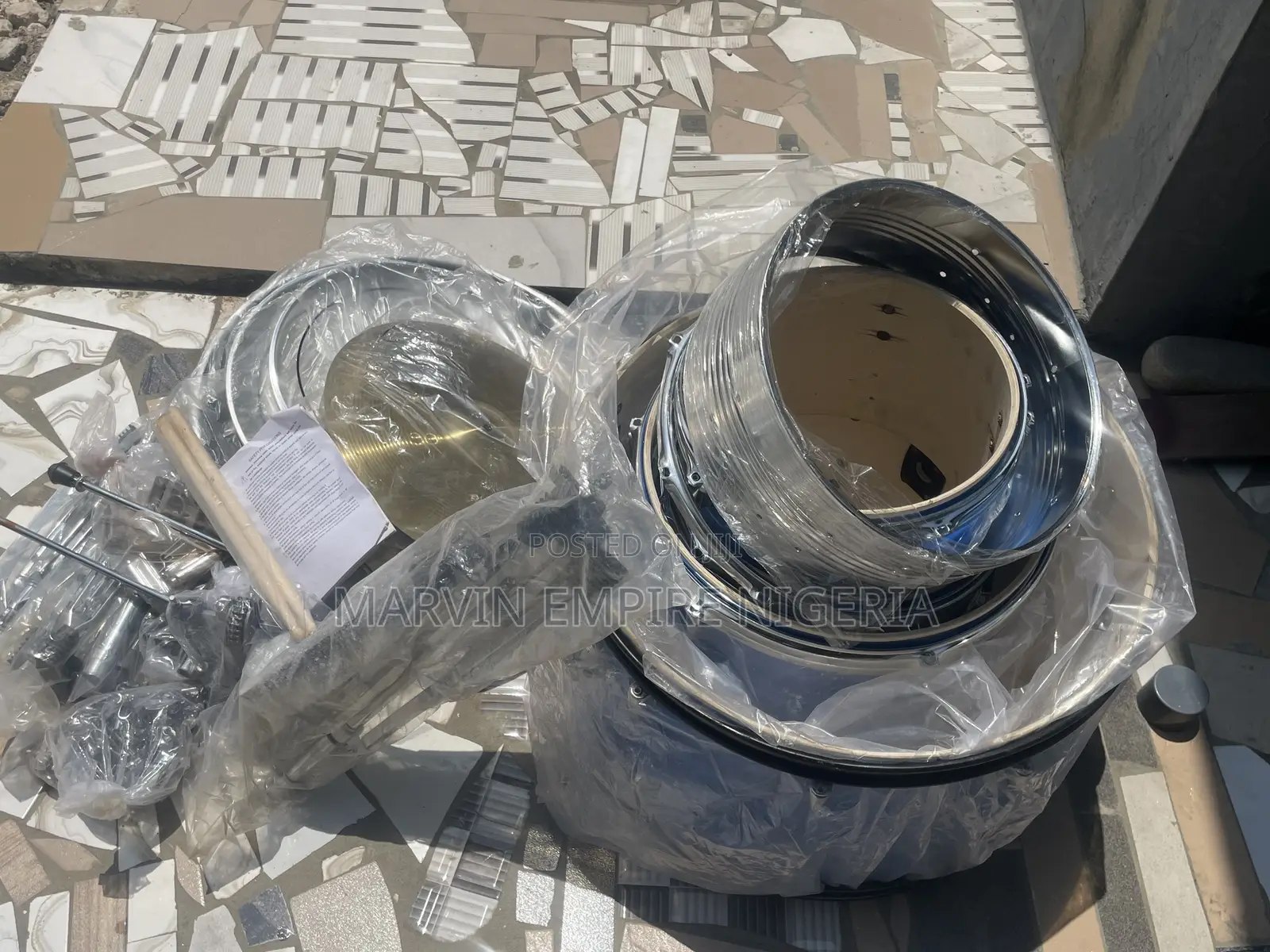 Direct Entry Blue Complete Drumset for You