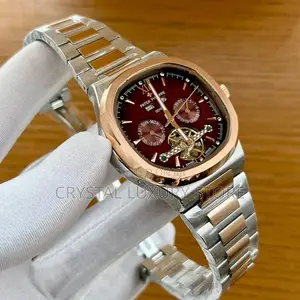 Patek Philippe Quality Luxury Men Automatic Engine Wristwatch